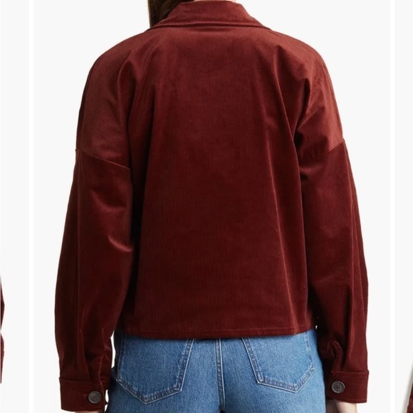 MELLODAY Corduroy Jacket and Skirt set in Burg - Picture 3 of 8